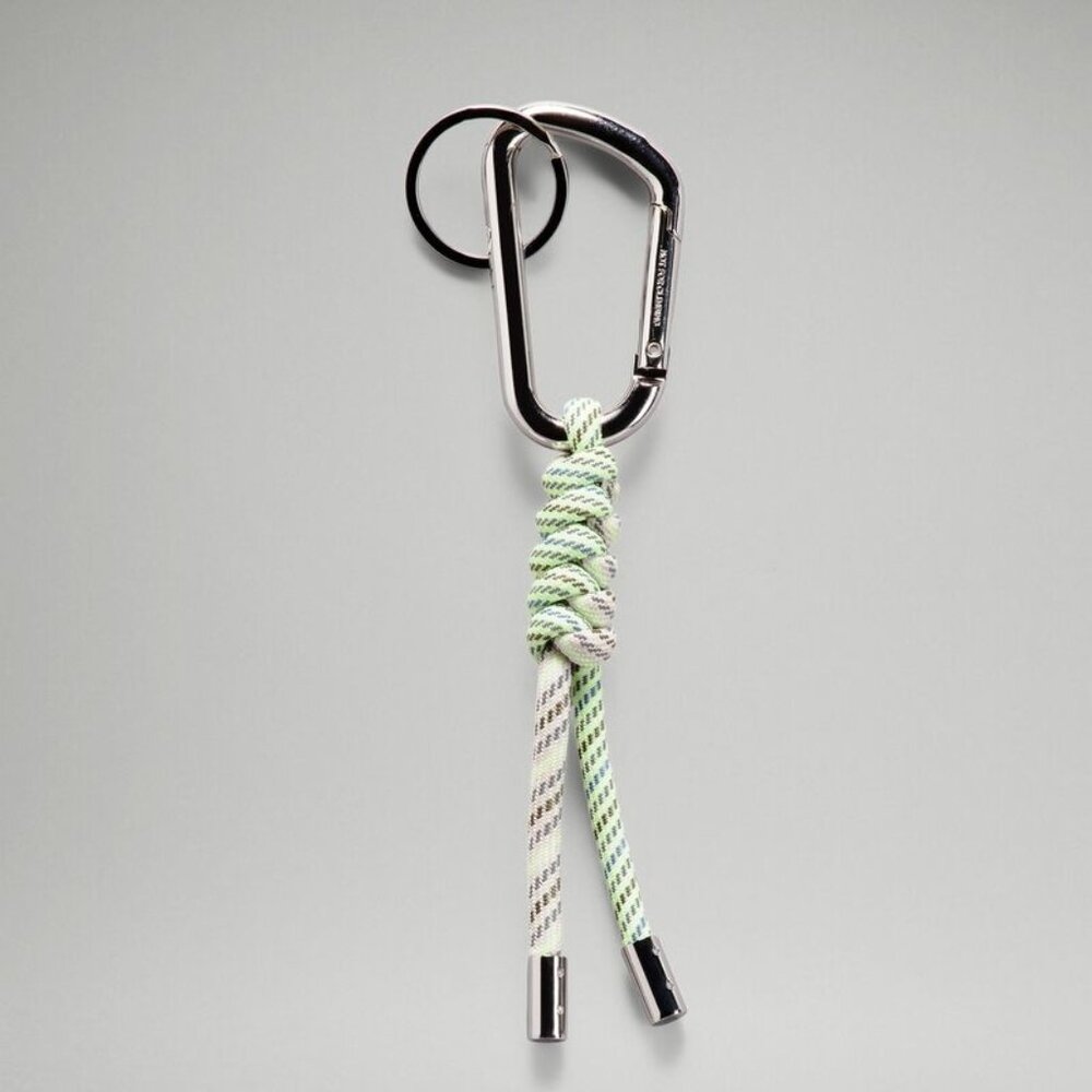 *New* Lululemon You Hold The Keychain 2.0 - Green Silver